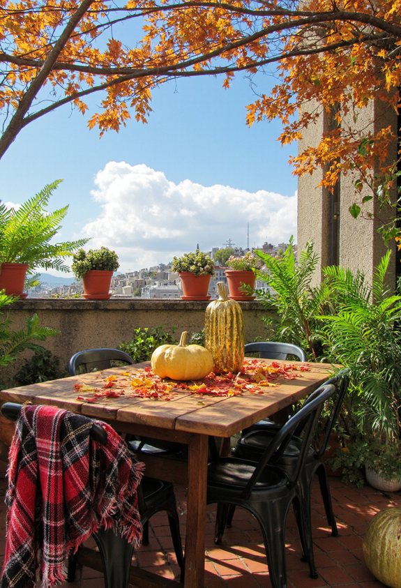 rotation de décor saisonnier pour balcon