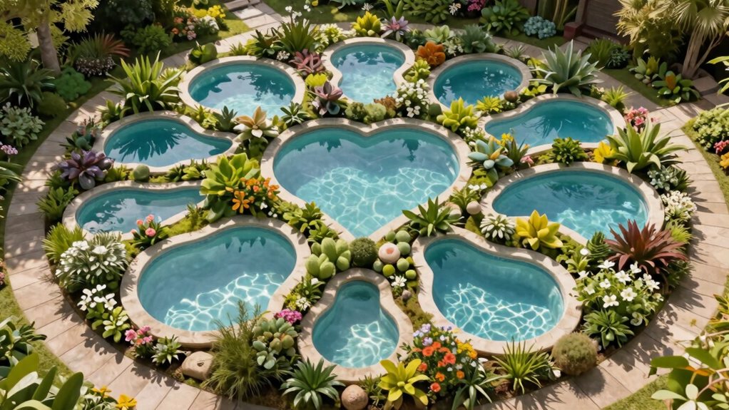 superbes petites piscines de jardin