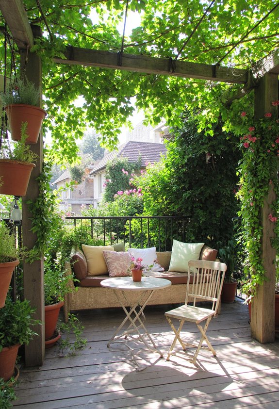 jardin vertical oasis de balcon