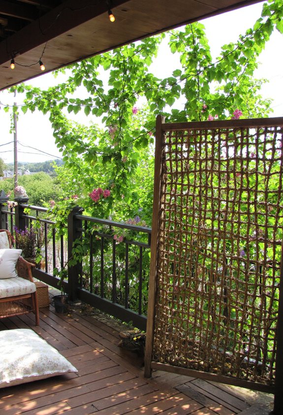 jardin vertical oasis de confidentialité
