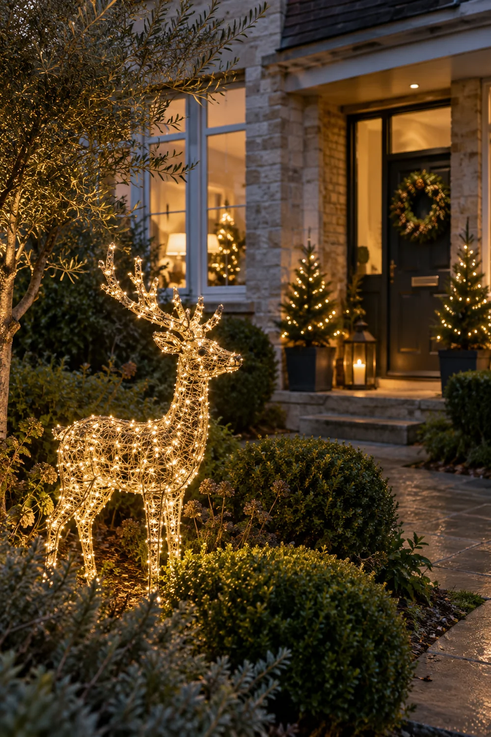 Choisir un seul renne lumineux pour le jardin